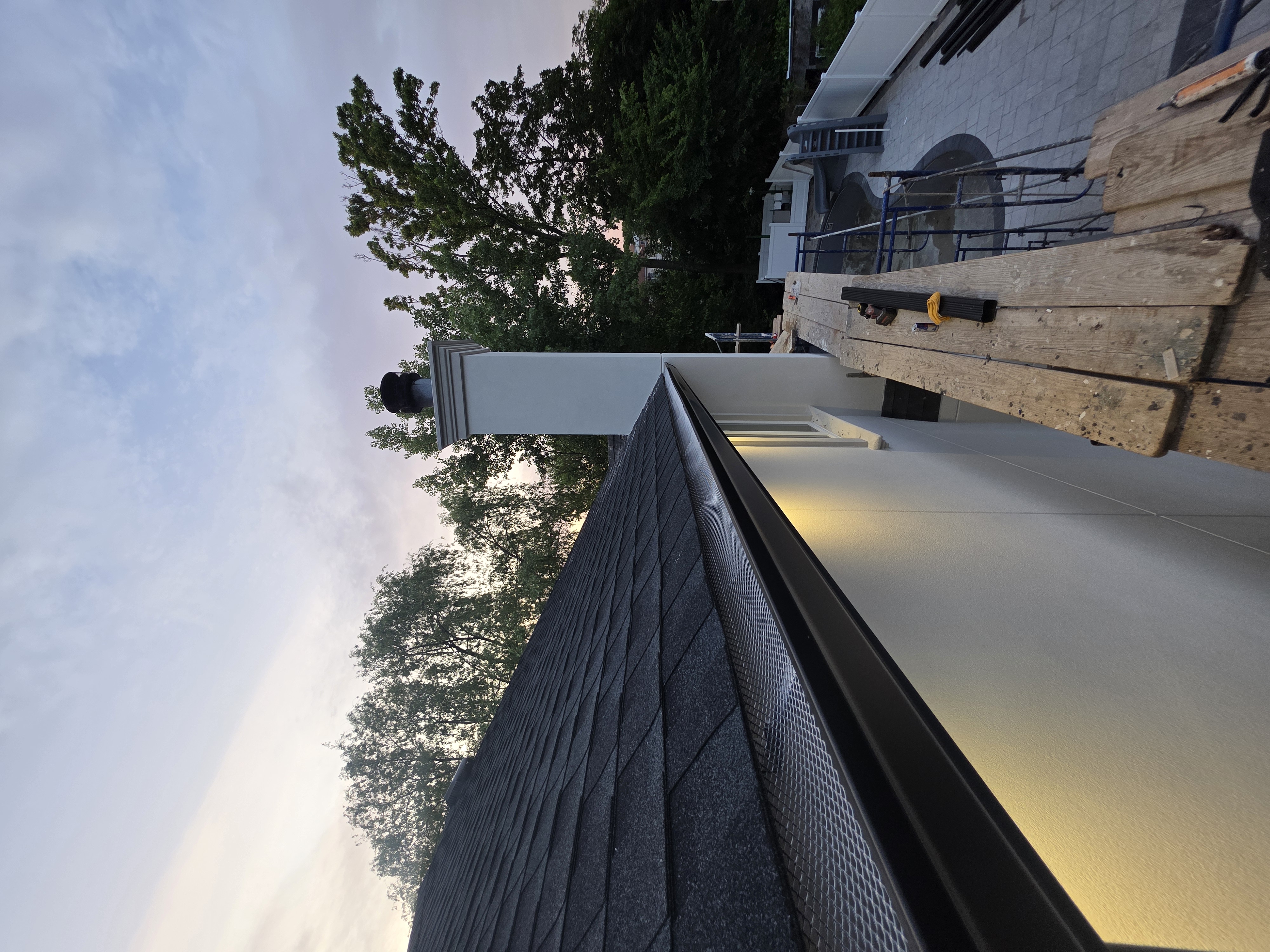 Gutters and metals installation project 2, Roof On, Brooklyn NY