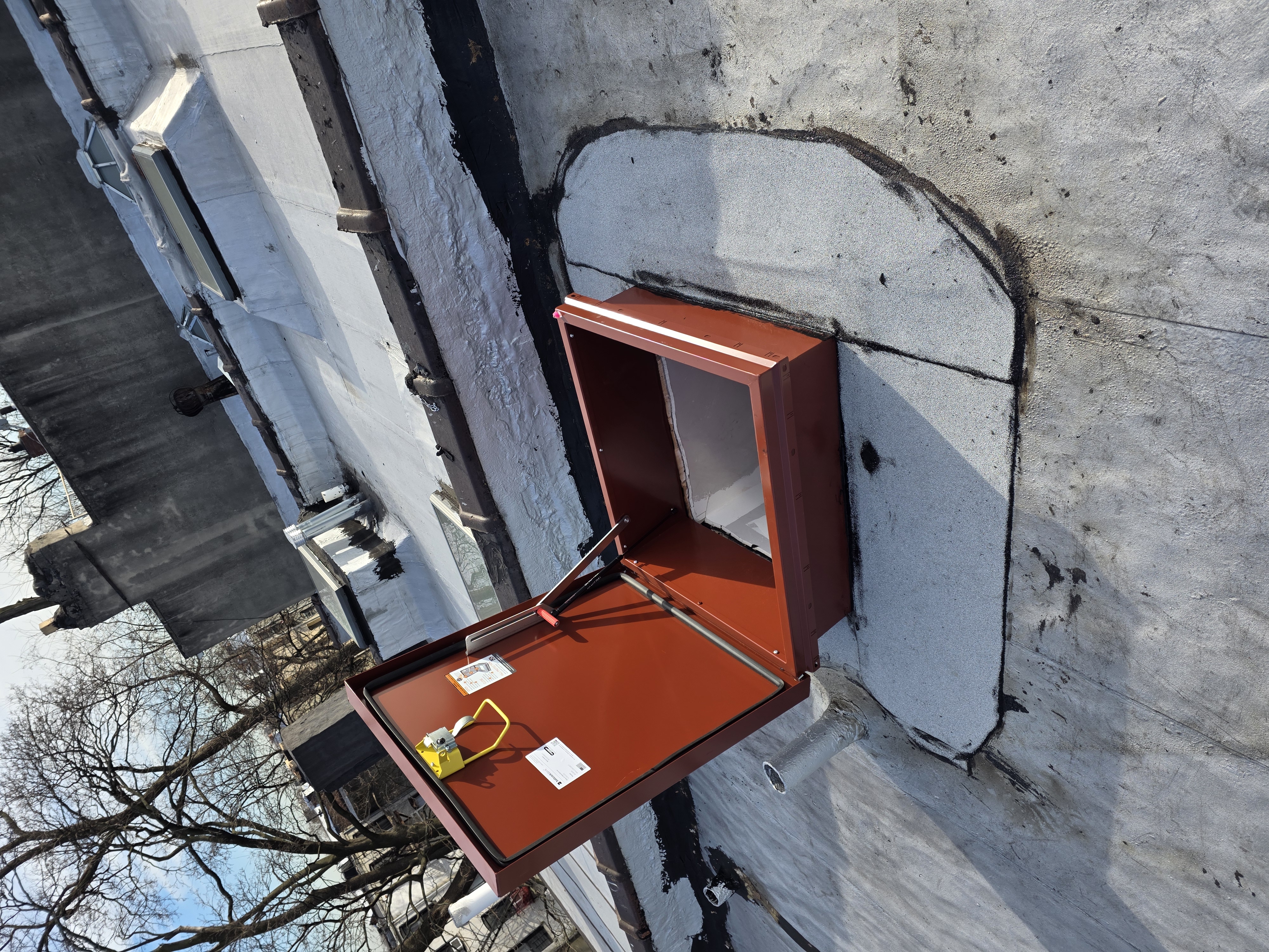 Skylight installation project in Brooklyn, NY